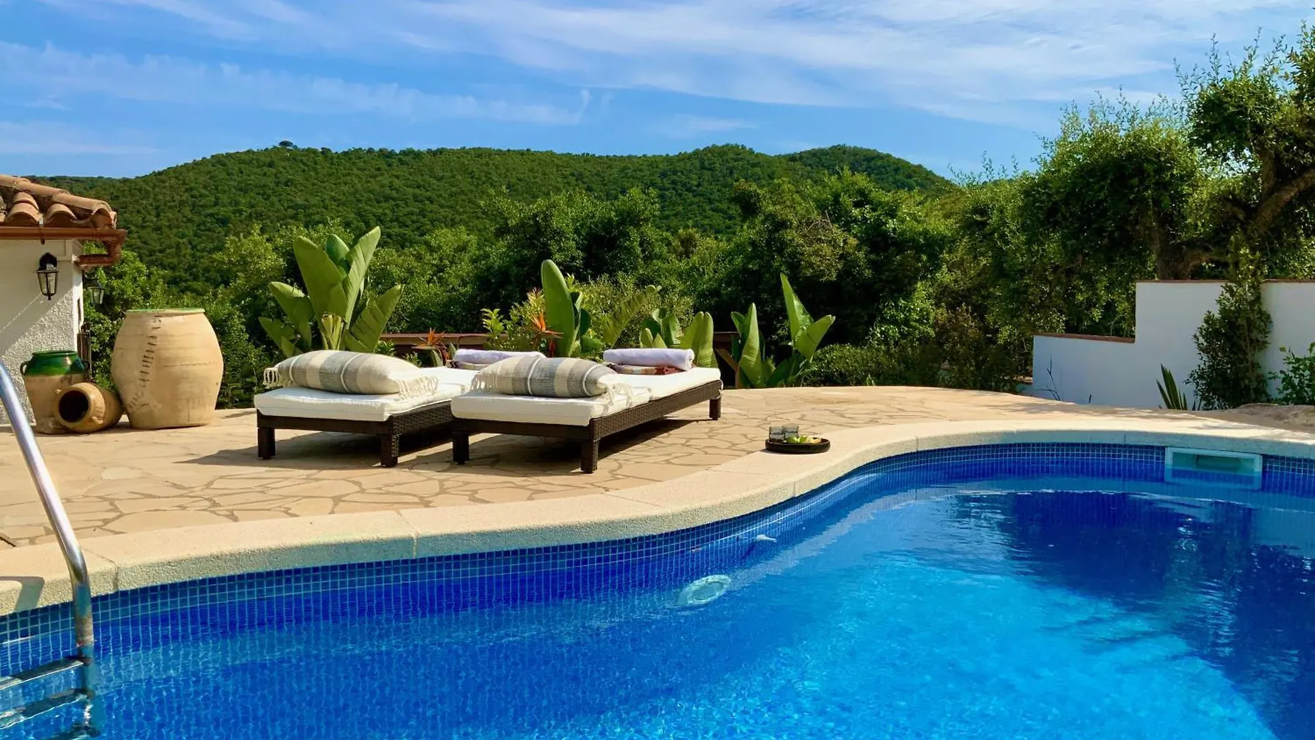 Villa Marlena, Calonge, Costa Brava,1 Luxe Private Studio-Appartement With Private Pool In Quiet Area, Adults Only, Catalonia, Spain