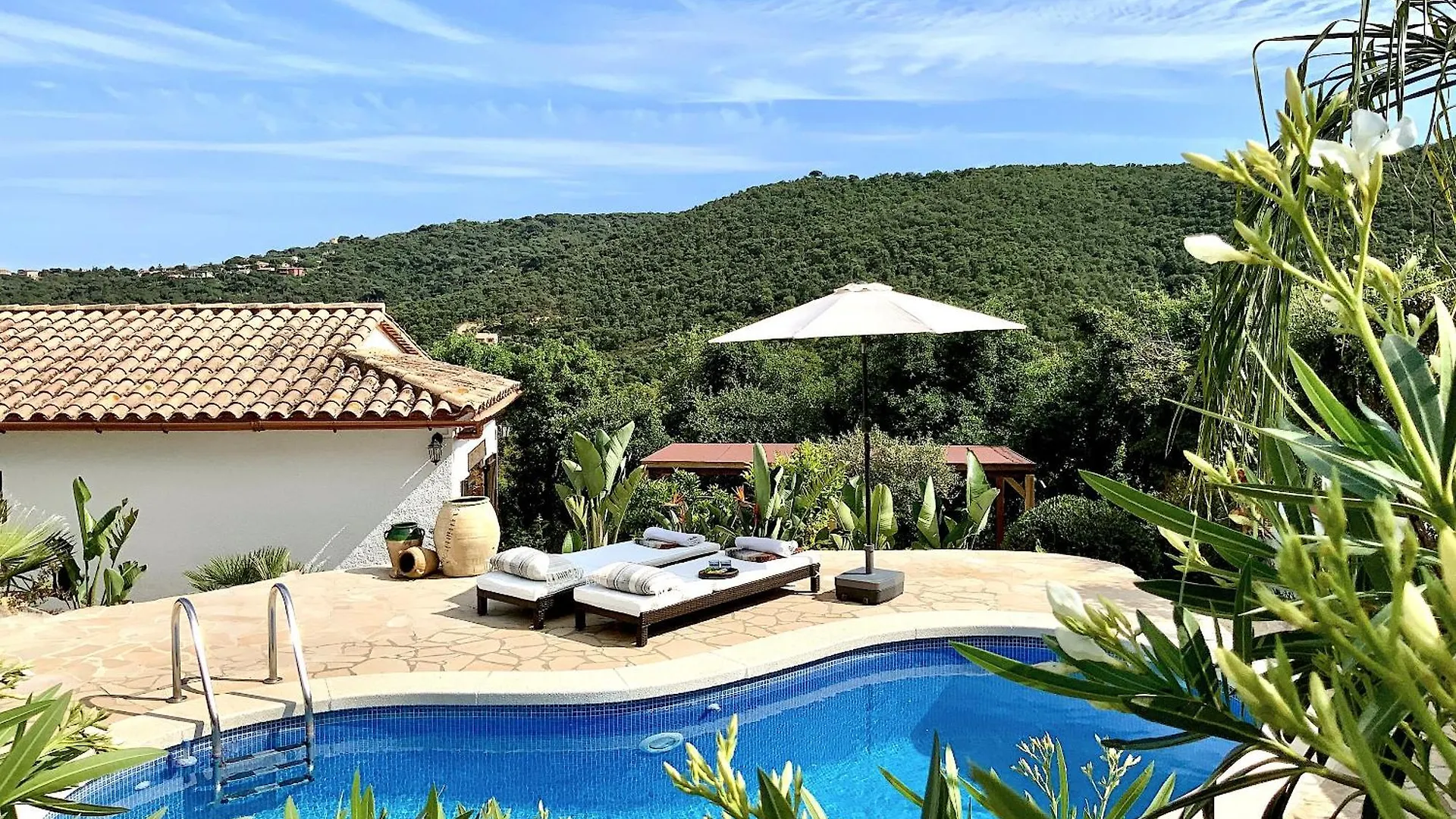 Villa Marlena, Calonge, Costa Brava,1 Luxe Private Studio-Appartement With Private Pool In Quiet Area, Adults Only, Catalonia, Spain 0*, Calonge (Catalonia)